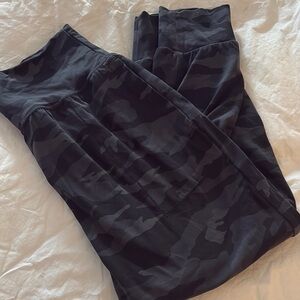 Athleta Black Camouflage Leggings